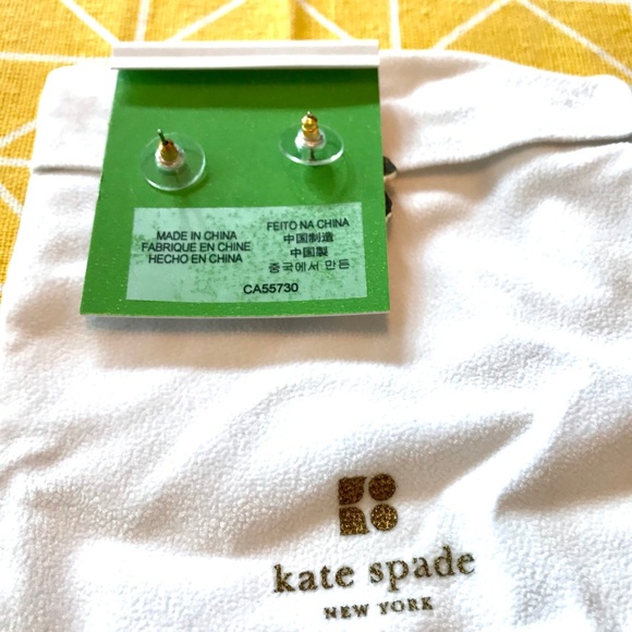 Kate Spade Multi Color Stud Earrings NEW! - Picture 6 of 6